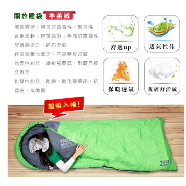 Fleece sleeping bag, , large