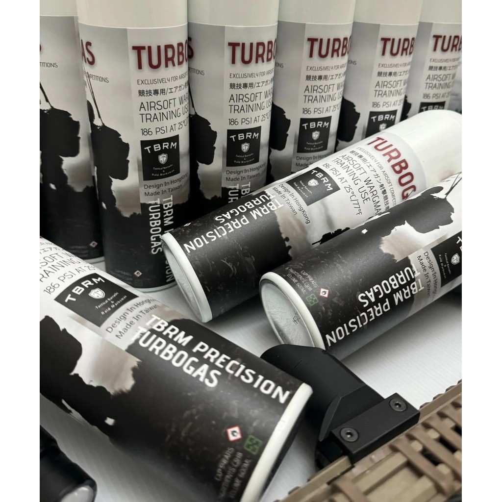 【TBRM】TBRM Turbo Gas 14KG 瓦斯｜無矽油競技瓦斯｜GBB氣體｜K.T.Tactical鎧德, , large