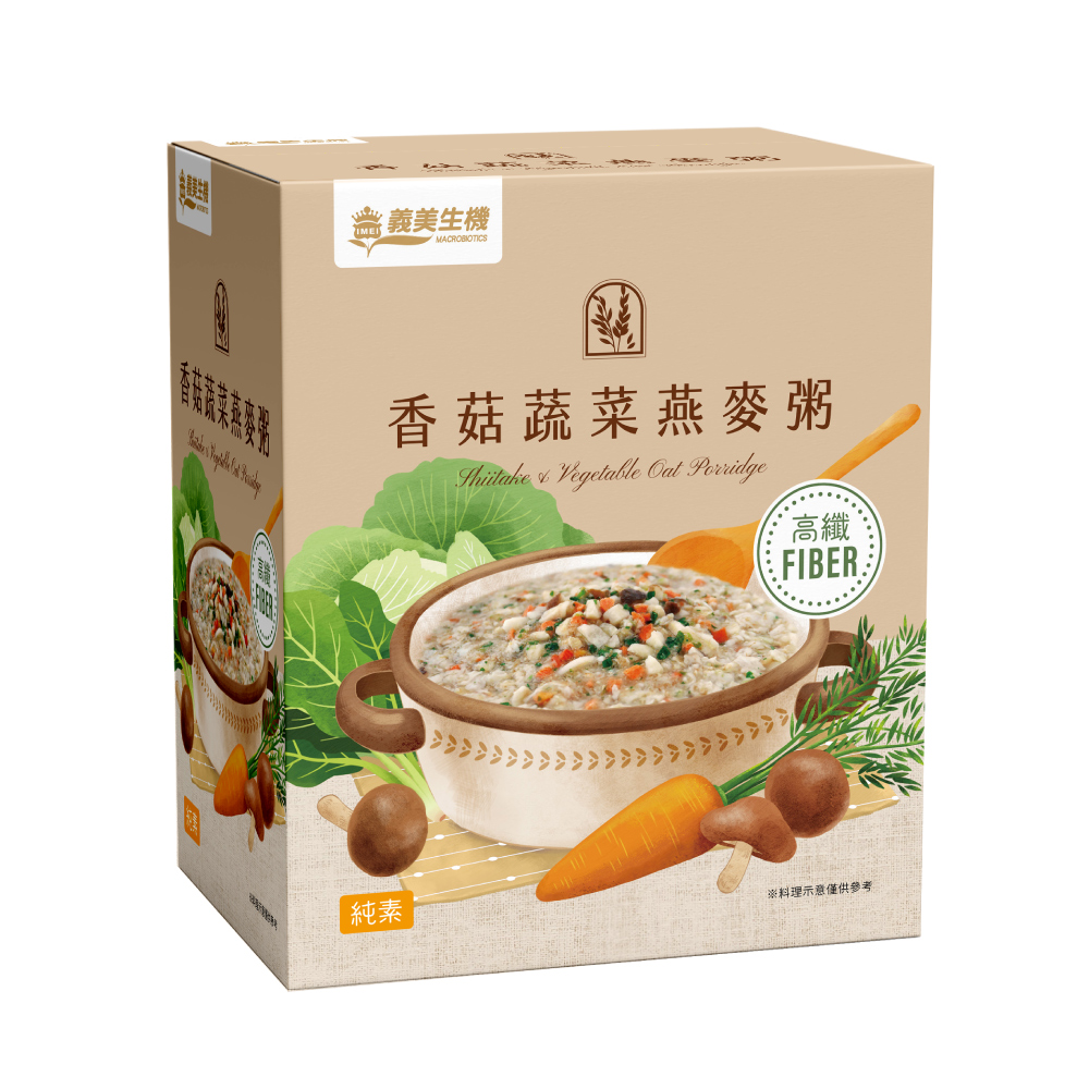 義美生機 香菇蔬菜燕麥粥, , large
