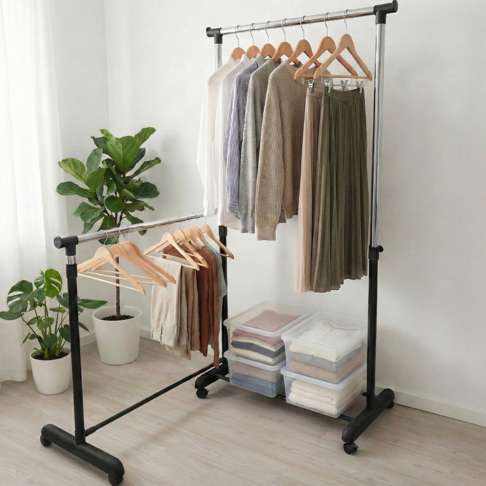 KIWISH Adjustable laundry pole,Drying rack, Made in Taiwan, Free Shipping, , large