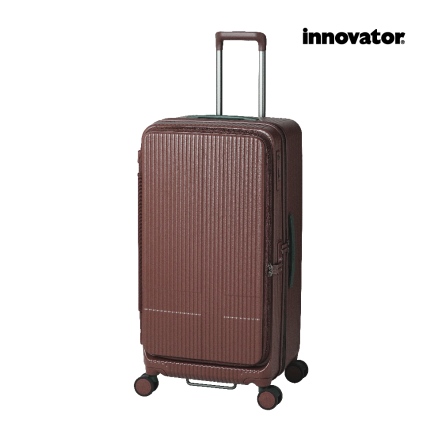 Innovator 29吋 雙前開剎車拉桿箱 INV50 榛果可可, , large