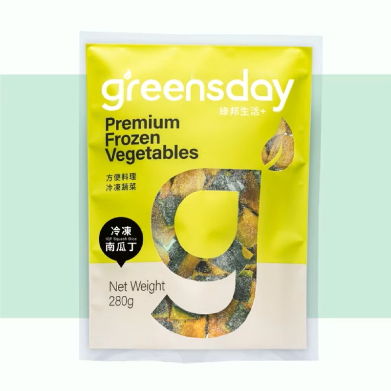 [greensday]紐西蘭冷凍南瓜丁 280g, , large