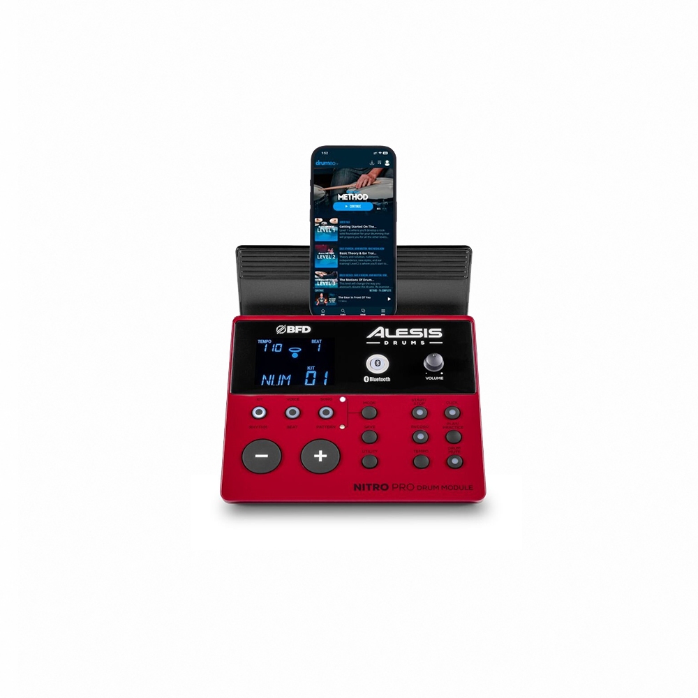 Alesis Nitro Pro 網狀鼓面 藍芽電子鼓組【敦煌樂器】, , large