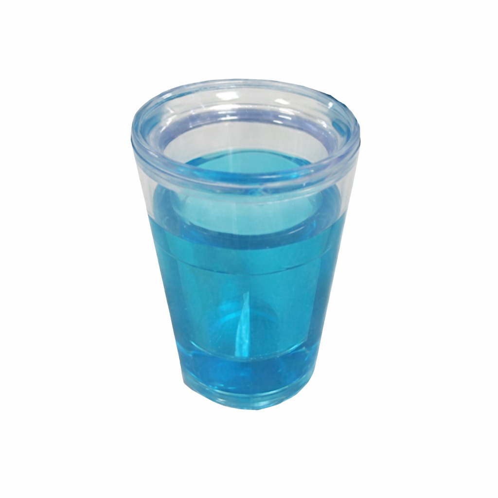 Plastic Shot Glass with Double Layer, , large