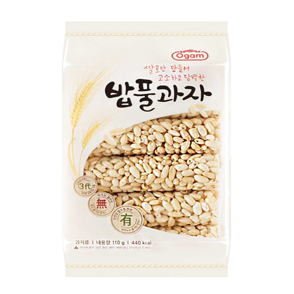 韓國蜜糖米香餅110G, , large