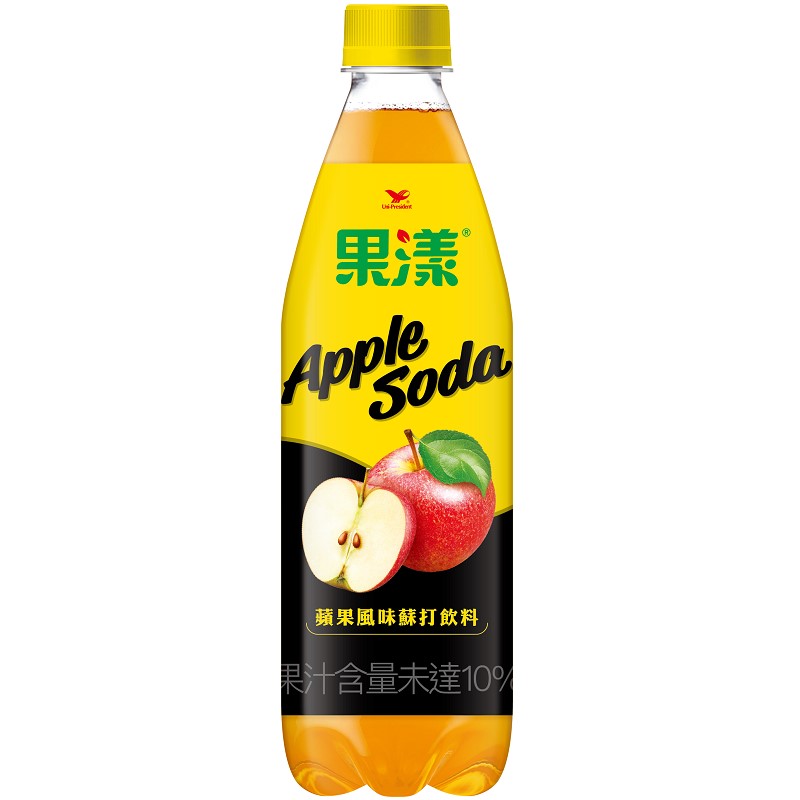 果漾蘋果風味蘇打飲料560ml, , large
