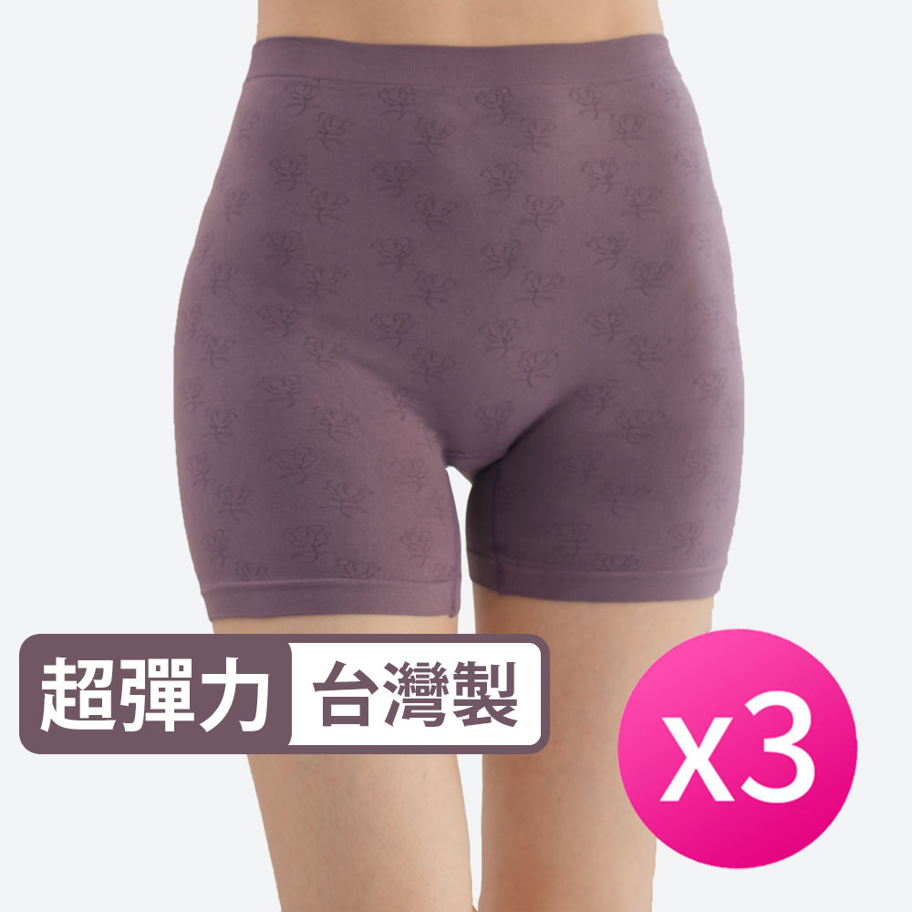 [席艾妮]台灣製超加大尺碼彈力平口無縫褲(可當安全褲), , large