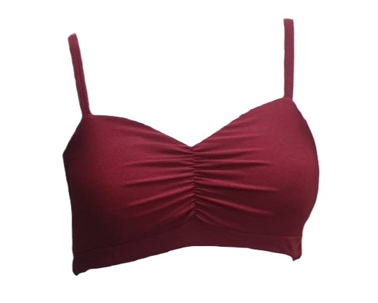 QXHEE.T.Made in Taiwan, front wrinkled shape, drag bust and back cross high waist swimsuit (fresh leaf/apple green/indigo blue/show off red) ready for sale, , large
