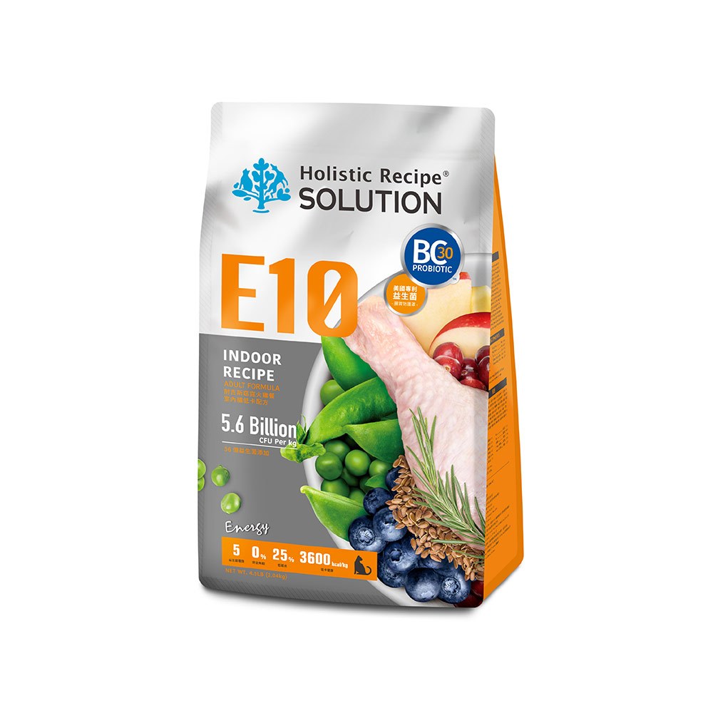 【耐吉斯】E10 窈窕火雞餐 無穀室內貓低卡配方(貓飼料 貓糧 貓食)4.5LB(2.04KG), , large