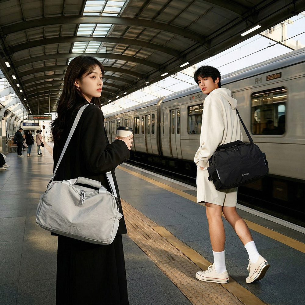 Apex 美型機能旅行包 乾濕分離 凡事良選 24L 可擴伸 大容量 行李袋 訓練包 側背包, , large