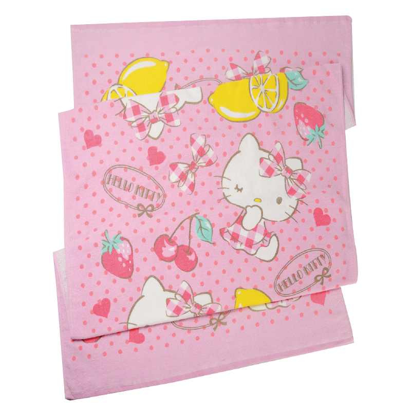 Kitty印花毛巾, , large