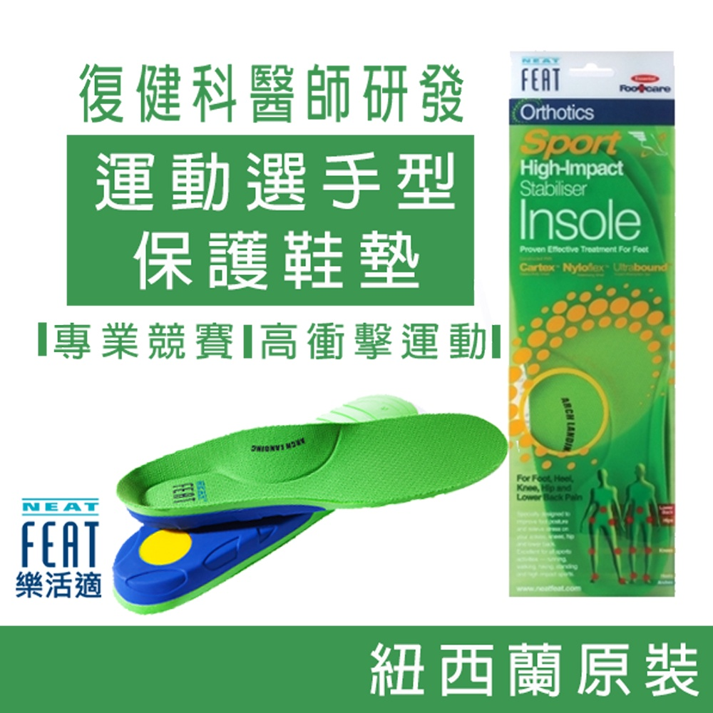 Sport High Impact Stabilizer Insole, , large