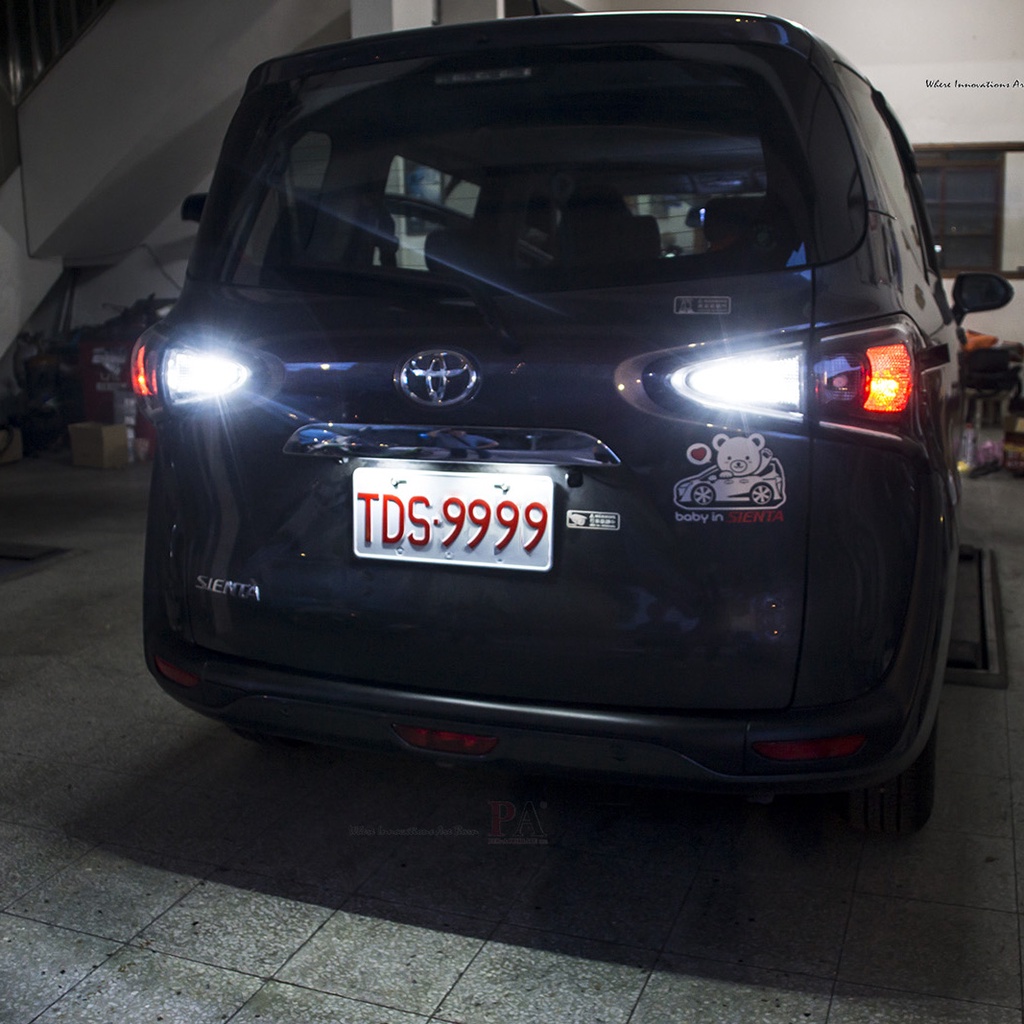【PA LED】Toyota Sienta LED 套餐 小燈 室內燈 倒車燈 後車廂燈 牌照燈, , large