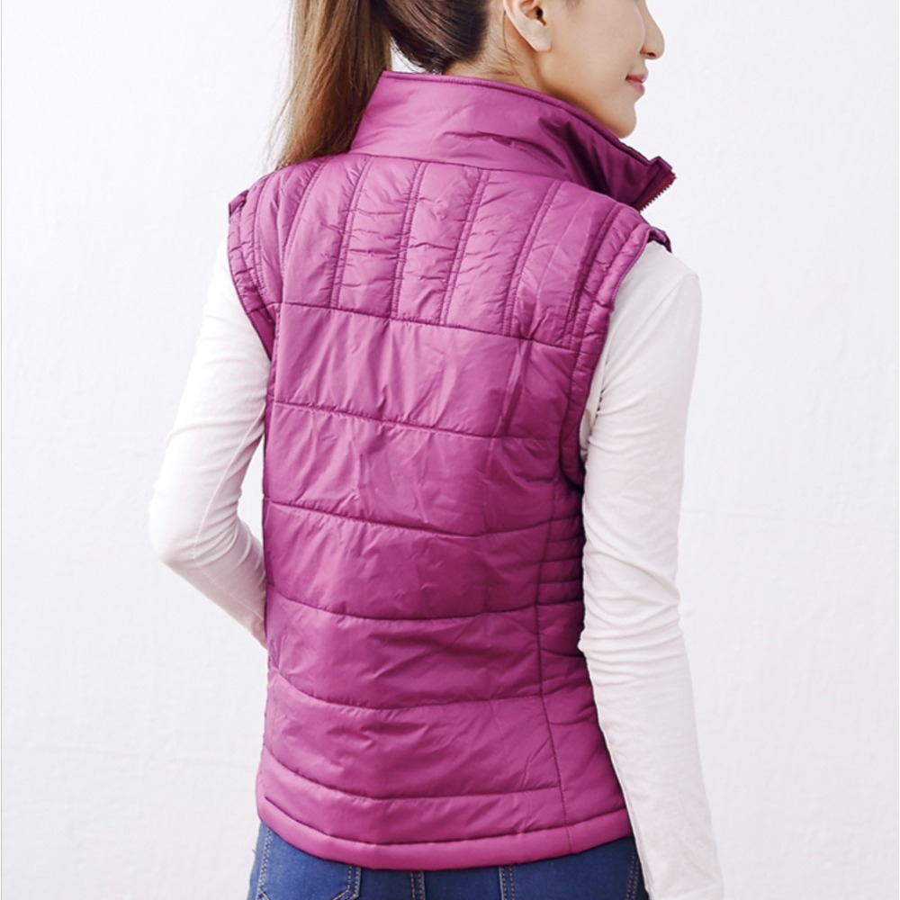[CINN Far‑Infrared] Women&rsquo;s Nano FIR Pink Vest (Size 3L) | Free All‑Season Neck Wrap, , large