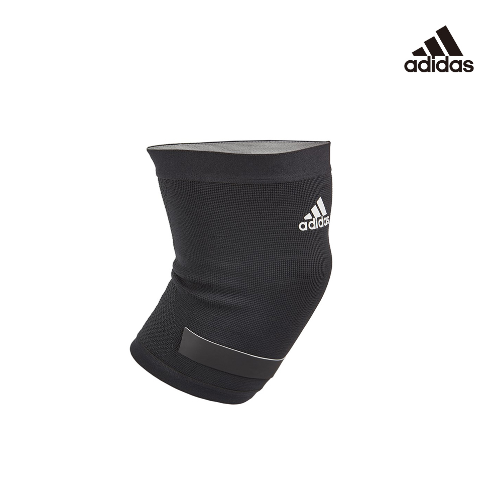 adidas 愛迪達 膝關節用氣墊彈性護套 護膝 (單入), , large