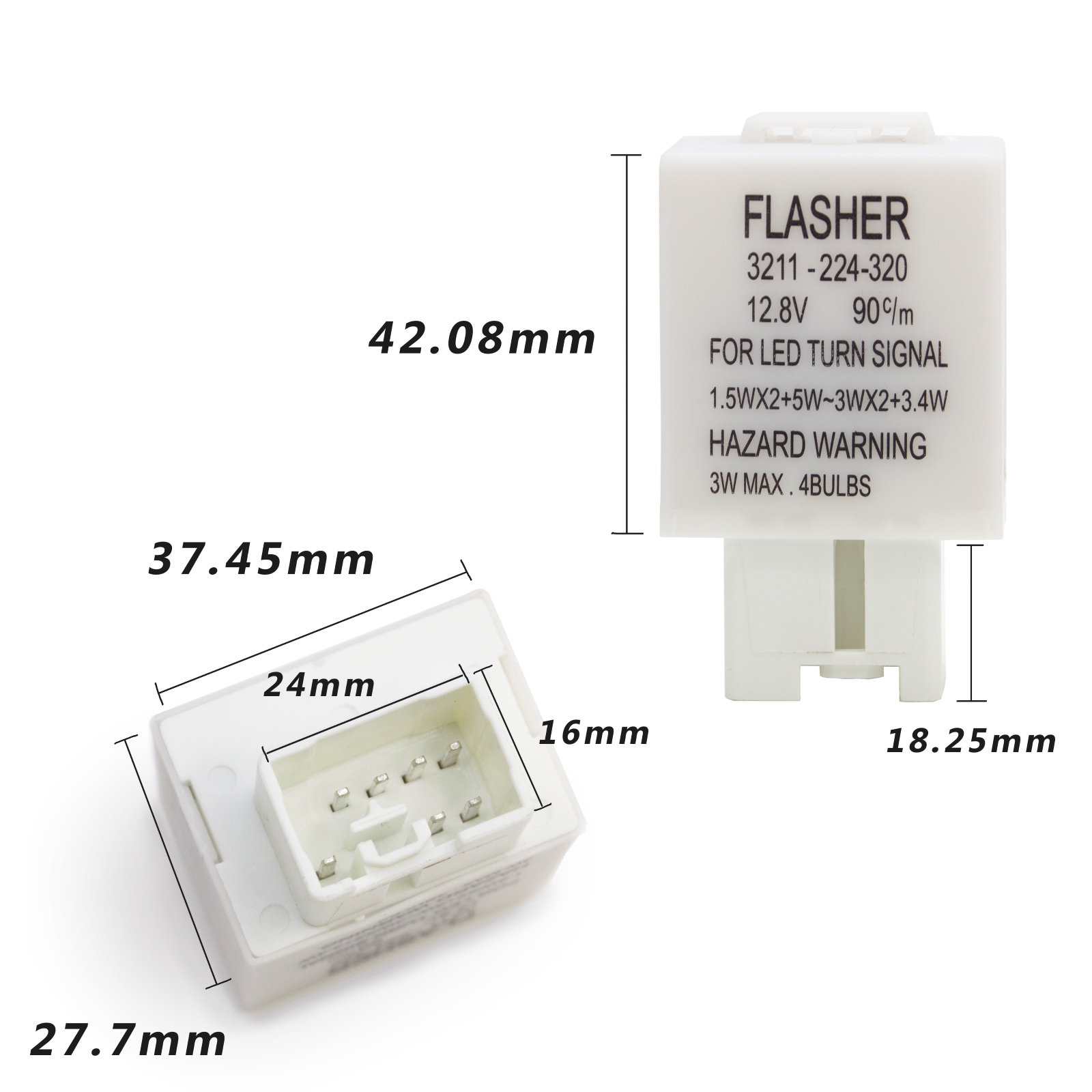 [PA LED] MAZDA3/MAZDA6專用 7PIN - LED方向燈繼電器 閃光器, , large