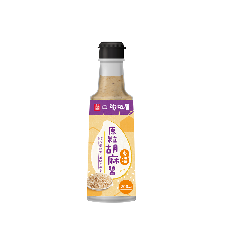 陶板屋香濃原粒胡麻醬200ml, , large
