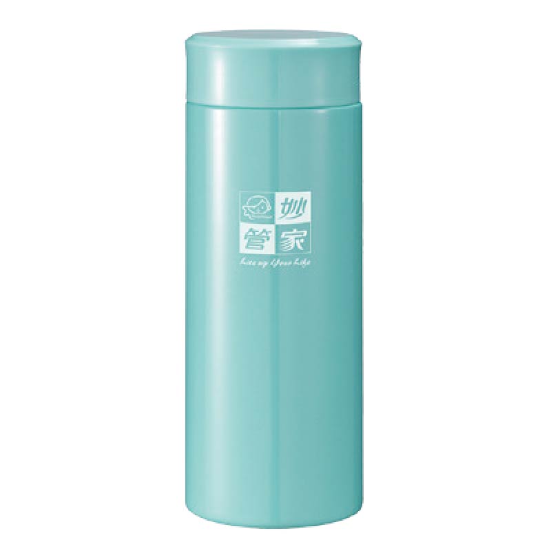 Vacuum Bottle 250ml, 粉藍色, large