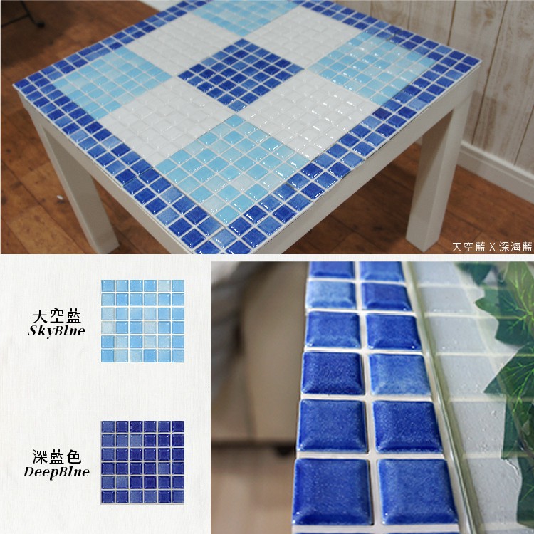 Japanese Mosaic Tile Stickers &ndash; 10-Pack &ldquo;Macaron&rdquo; Pastel Series | DIY 3M Self-Adhesive | 3D Peel and Stick Wall Tiles | Mino Ware Style | Made in Japan, , large