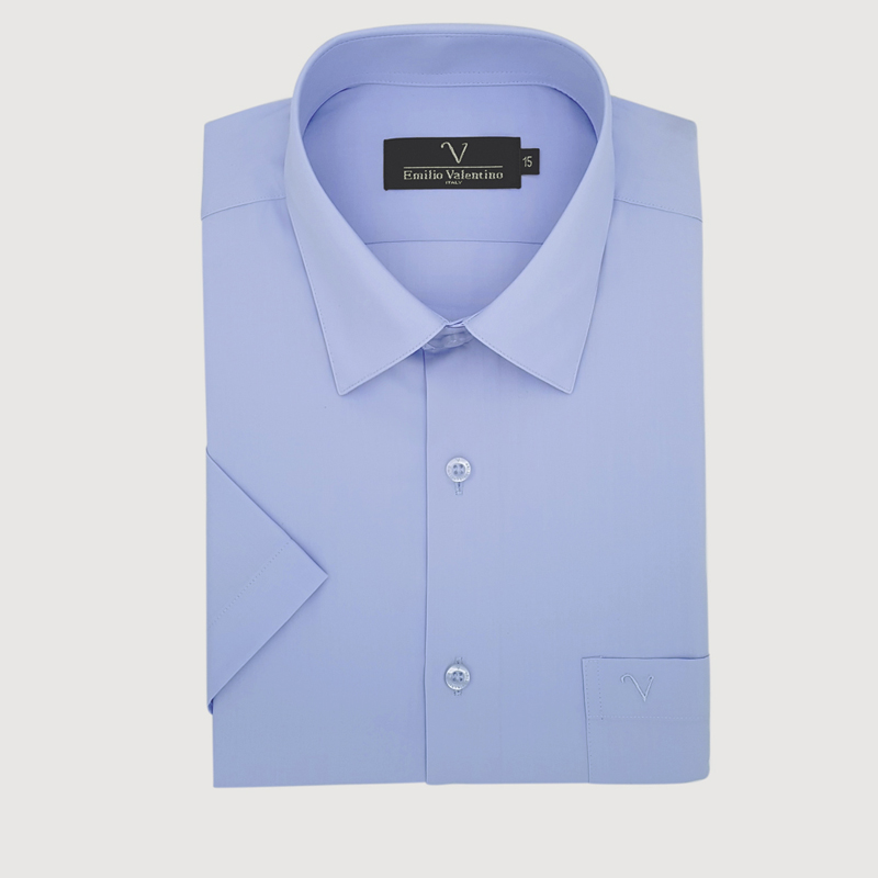 Mens Plain Smart Shirts-(S), , large