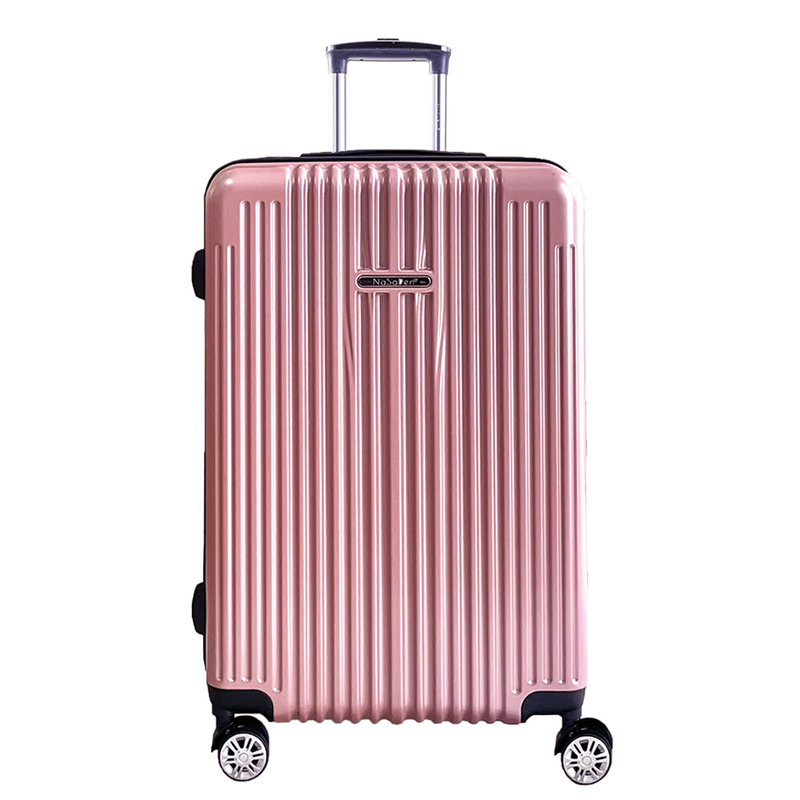 NaSaDen [Crystal Pink]26" Checked Zipper Luggage, , large
