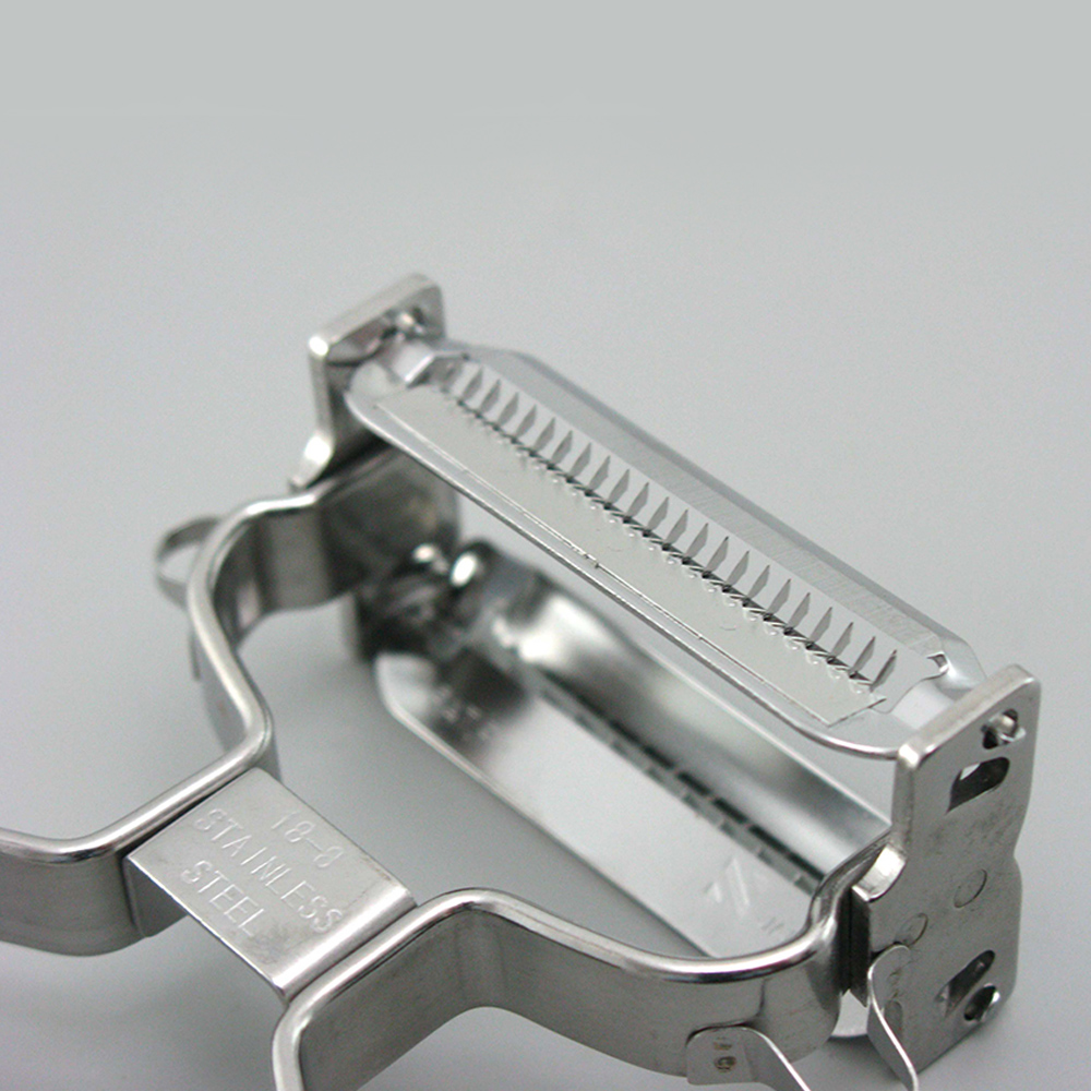 【Shimomura Kihan】304 Stainless Steel Julienne & Grater Dual-Use Slicer (Made in Japan), , large