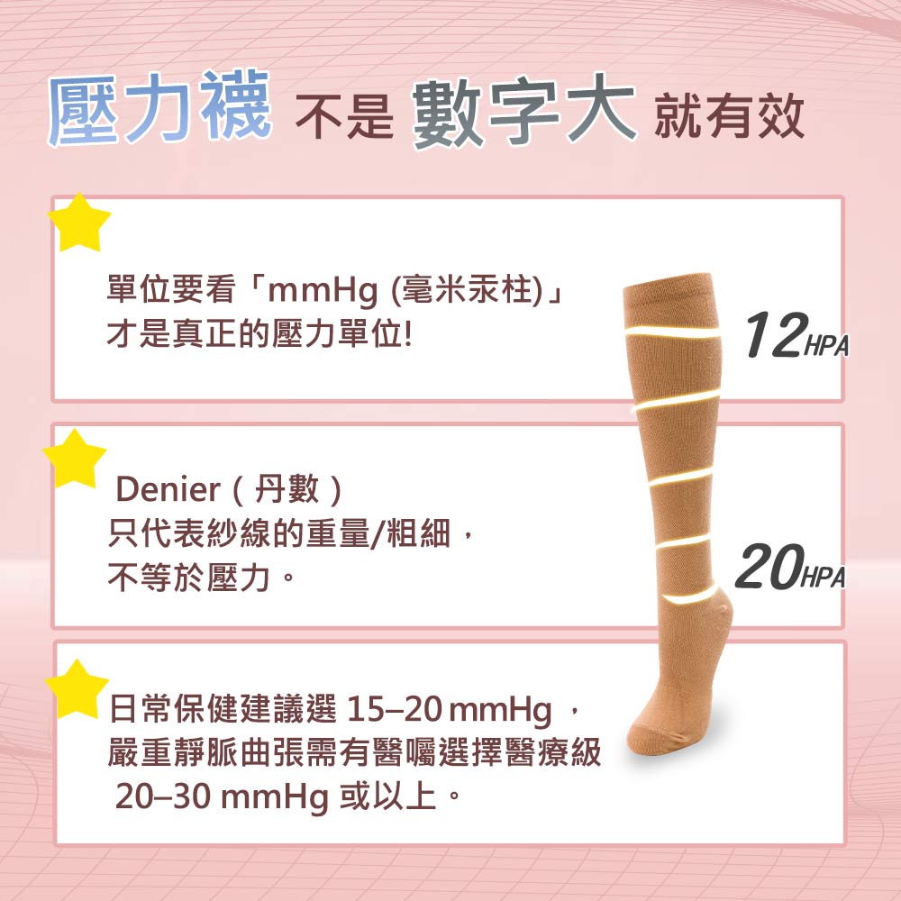 【D&G】2入組-健康中統襪(631249機能襪 壓力襪 彈力襪 美腿襪), 黑色, large