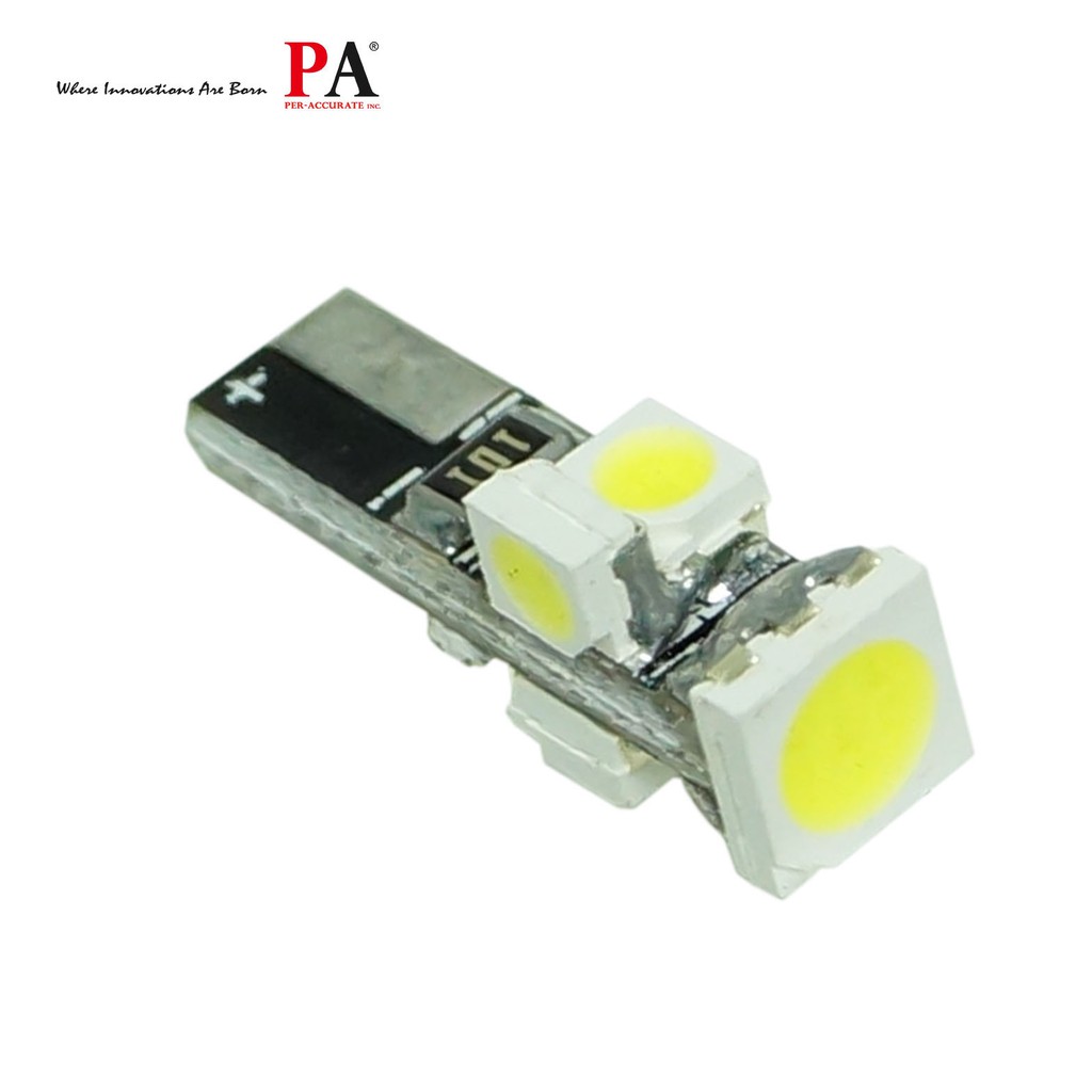 【PA LED】 T5 5晶 360度 多角度發光 SMD LED 白光 粉紫光 排檔燈 儀表燈 指示燈 冷氣燈 面板燈, , large