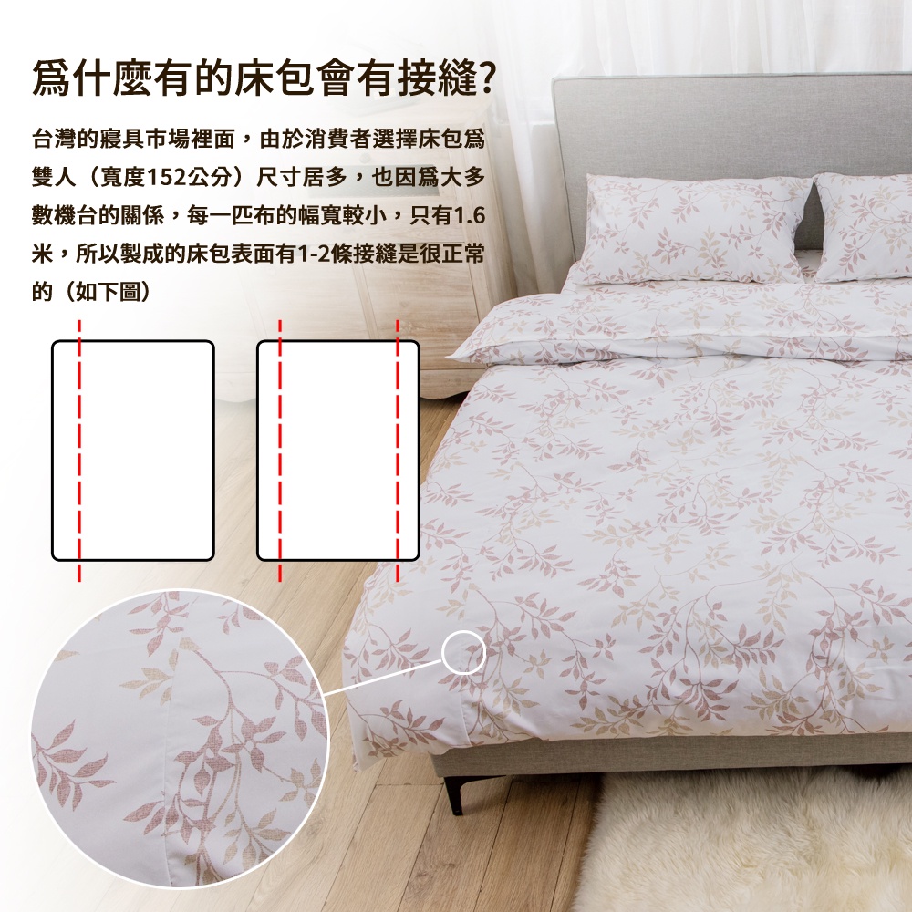 【格藍傢飾】台灣製石墨烯奈米紗寢具-金色月葉 石墨烯床包床單枕套被套, , large
