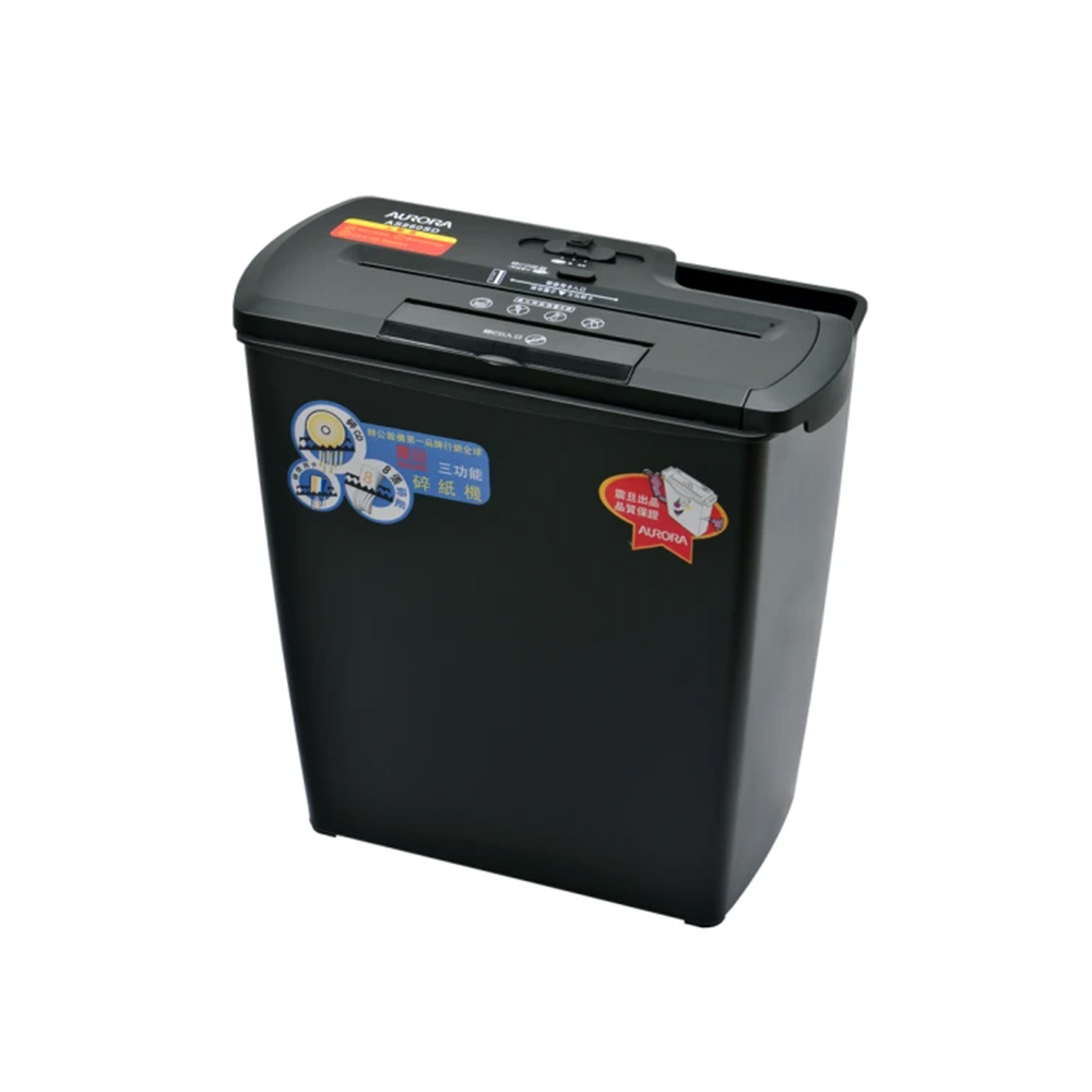AURORA 震旦 A4 直條狀 6mm 8張 12L 碎紙機 /台 AS860SD (可碎CD、信用卡), , large