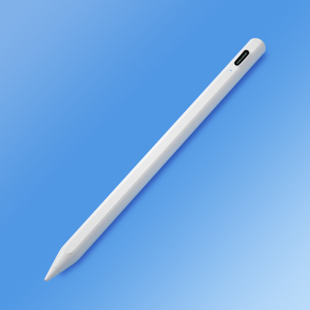 【TP402Snow Mist White】4th GenUniversalActive CapacitiveStylus Pen(withProtectiveCase), 白, large