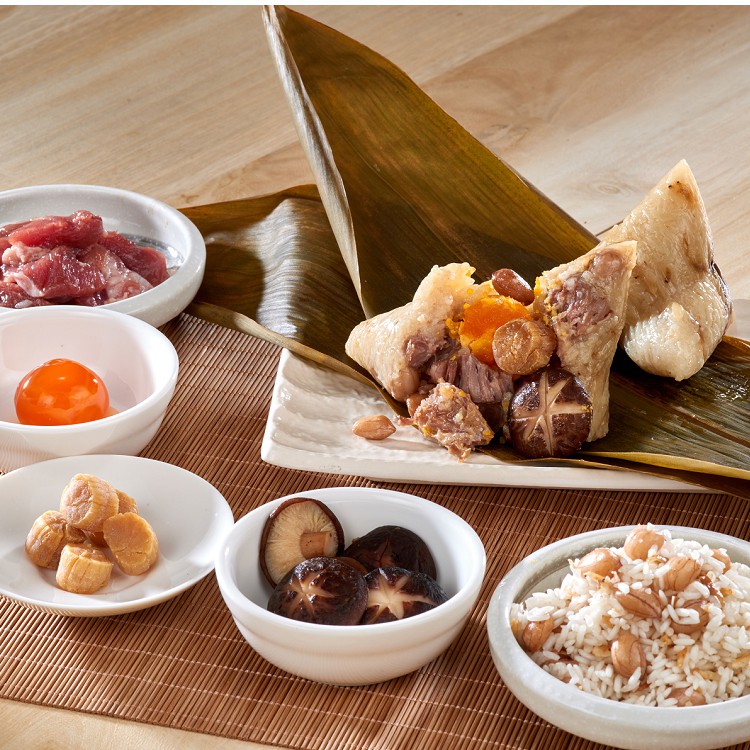 [Shijiazhuang Convenient Kitchen] Authentic Southern Rice Dumplings-Shijiazhuang Scallop Rice Dumplings (20 pieces), , large