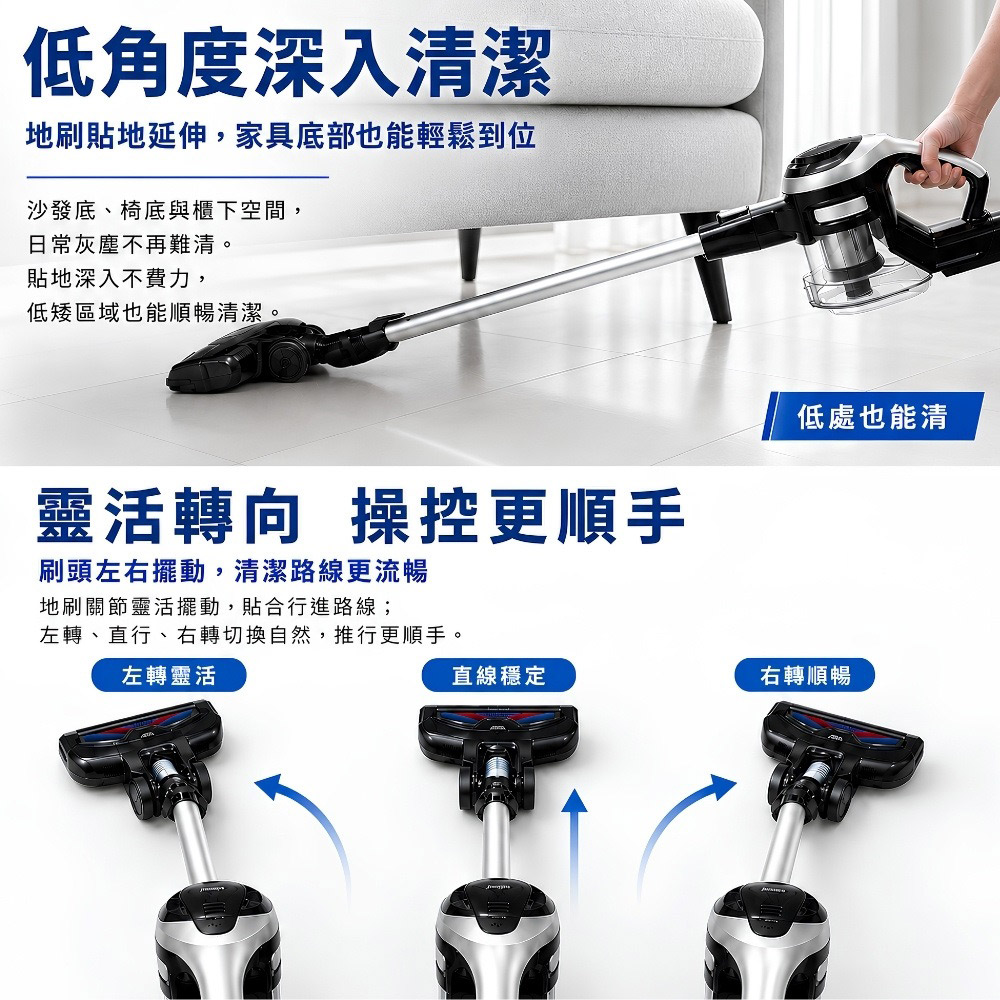 勳風  Vortex無線手持多用吸塵器 HFH-T3475, , large