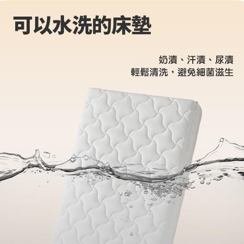 HABABY Huan'an Home Ergonomic Japanese Air Fiber Mattress (8cm Thick) 188*106 (for Baby Cribs) Washable Thick Mattress, , large