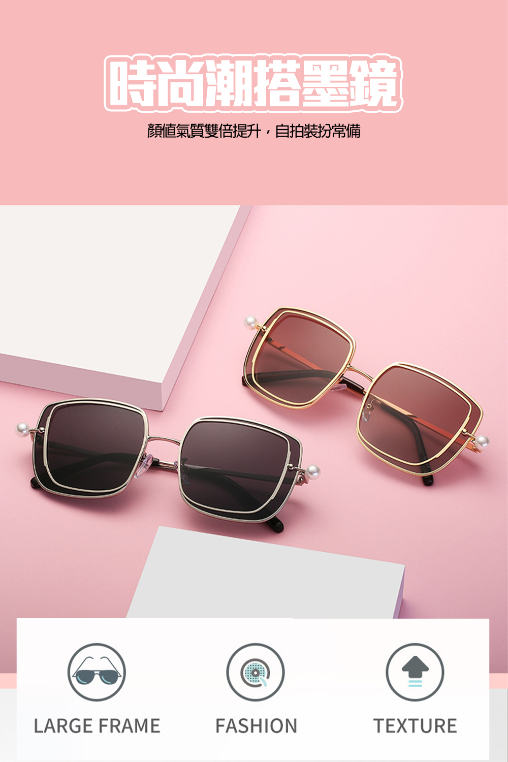 Glasses, 濾藍光(非偏光)-銀框, large