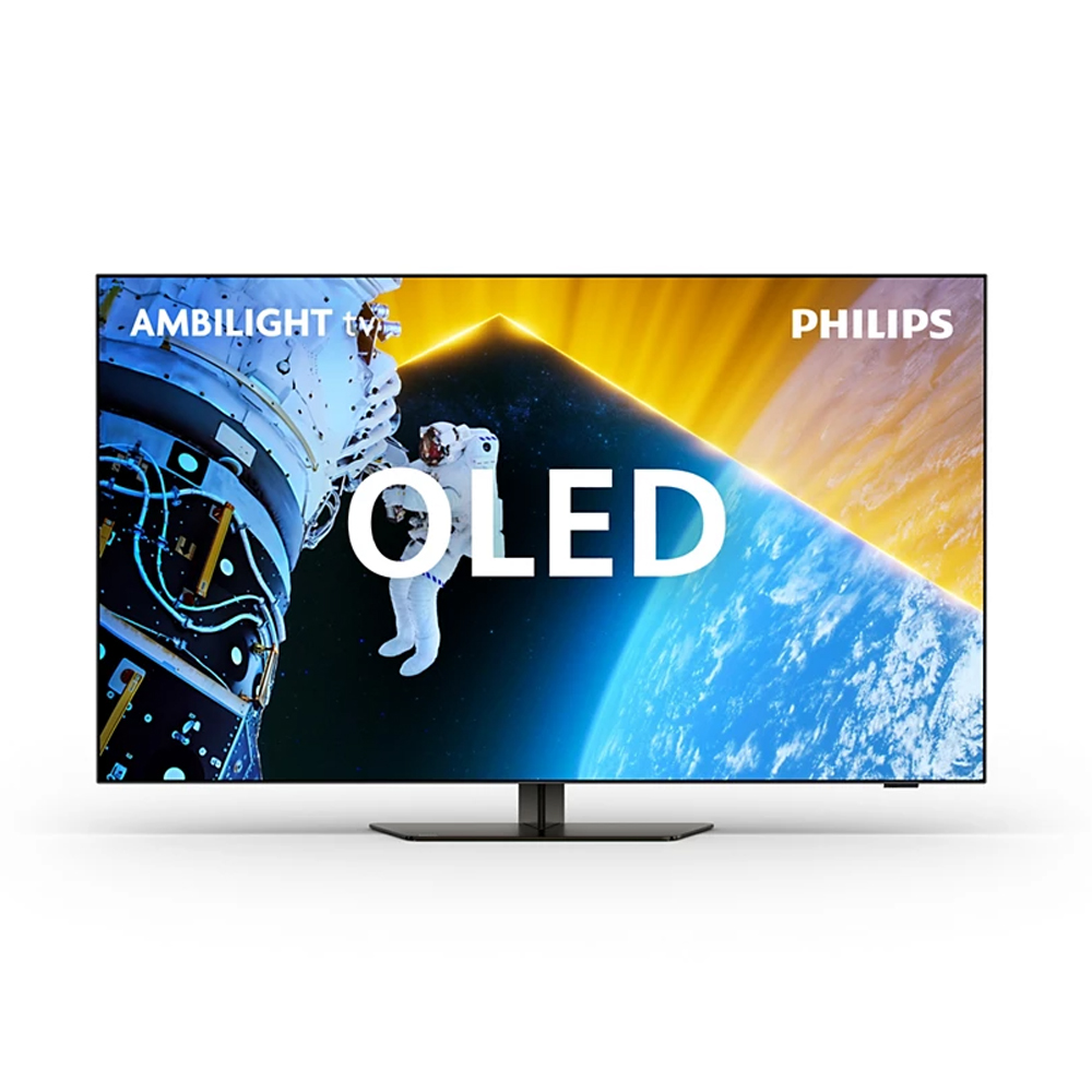 PHILIPS 55-inch OLED 4K AMBILIGHT Google TV Smart LCD Display Screen TV, excluding set-top box 55OLED809, , large