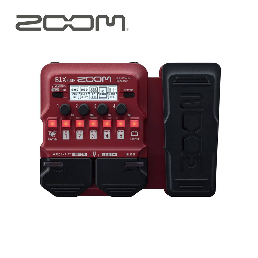 Zoom B1X Four 貝斯 綜合效果器【敦煌樂器】, , large