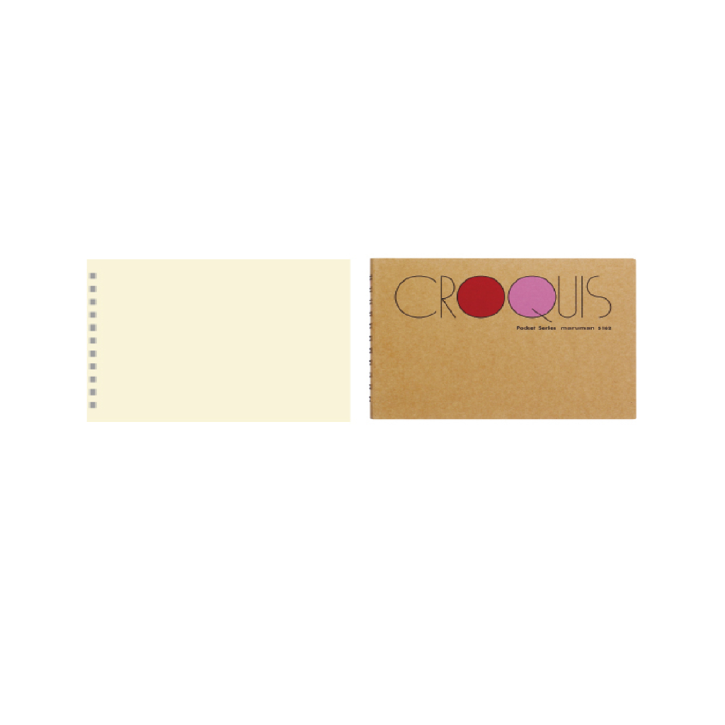 *需預訂 日本maruman Croquis Pocket本/ 80張(MAR S162), , large