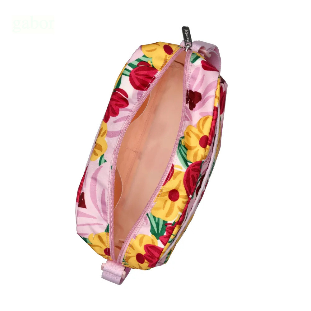 LeSportsac Daniella Crossbody 拉鍊斜背包 側背包 -粉紅花漾, , large