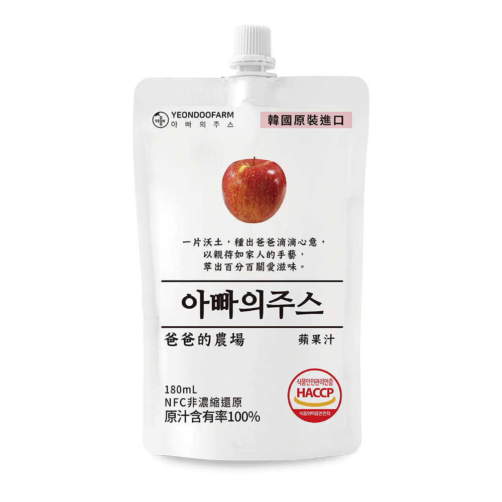 Papas 100 Apple Juice(NFC)180ml, , large