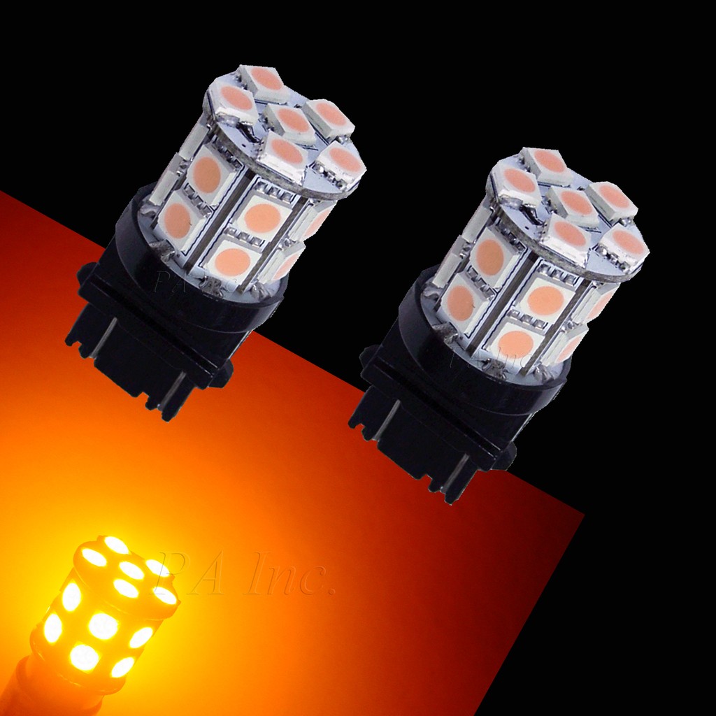 【PA LED】美規 3157 雙芯 20晶 60晶體 SMD LED 後燈 煞車燈 方向燈 倒車燈, , large