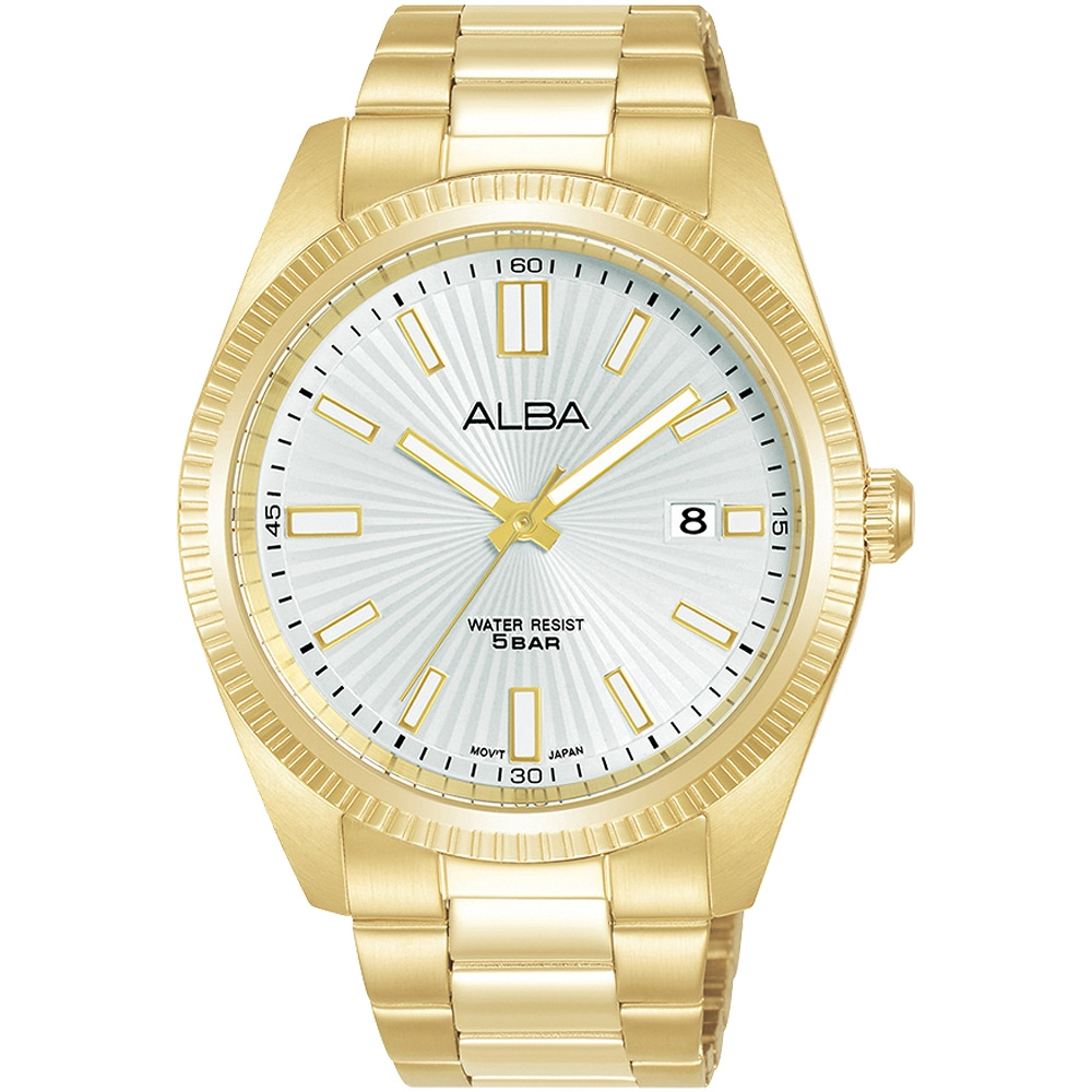 ALBA 雅柏 時尚大三針手錶 -42mm AS9S60X1/VJ42-X353K, , large