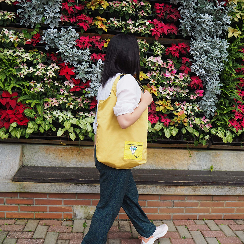Eco-friendly Dual-Color Reversible tote bag (Shamrock), , large
