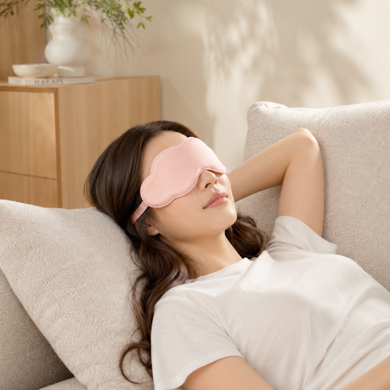 Soft Comfort 3D Eye Mask, , large