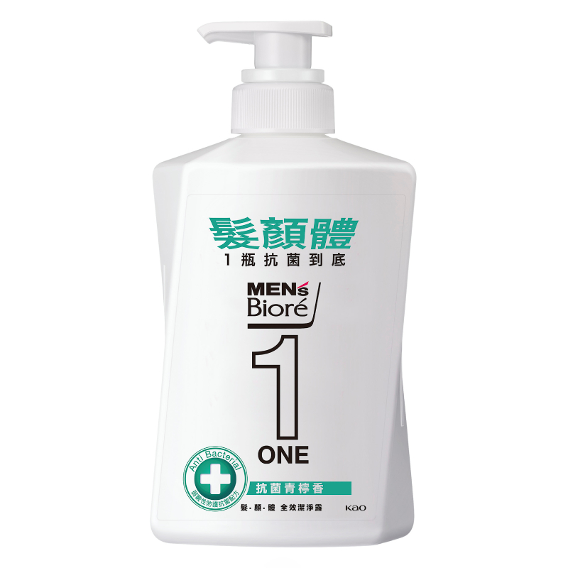 MENS Biore髮顏體潔淨露-抗菌青檸香, , large