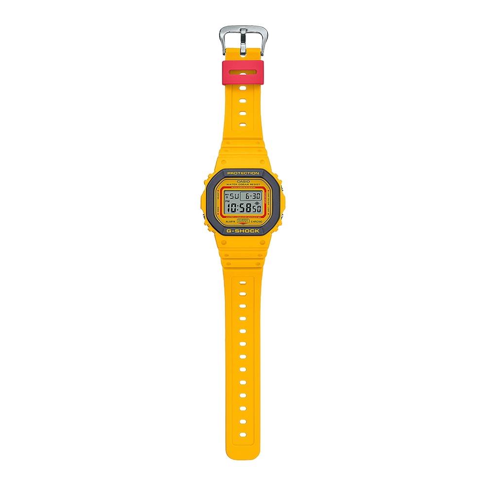 CASIO 卡西歐 G-SHOCK 復刻1994彩色運動電子錶 DW-5610Y-9, , large