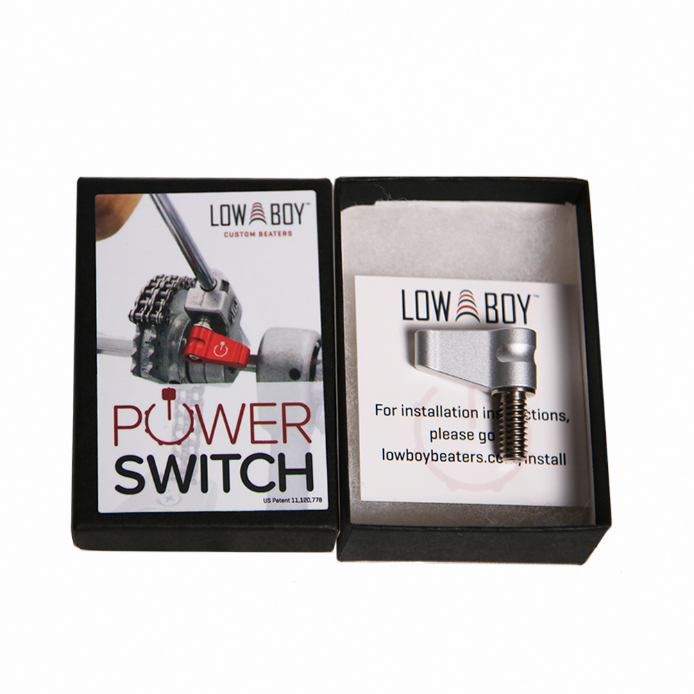 LOW BOY Power Switch PS-1/4 鼓錘螺絲【敦煌樂器】, , large