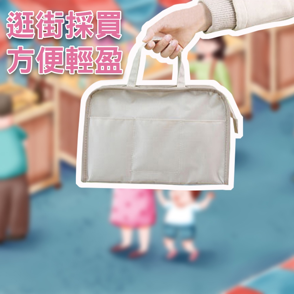 牛津布手提包中包 牛津布多口袋包中包 牛津布防潑水大容量手提收納包-多色(0-35091), , large