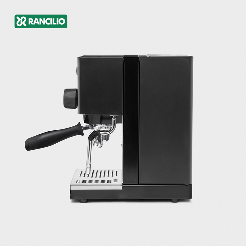 【Rancilio 藍奇里奧】Silvia 單鍋爐單孔 家用半自動咖啡機（消光黑）｜義式咖啡機, , large
