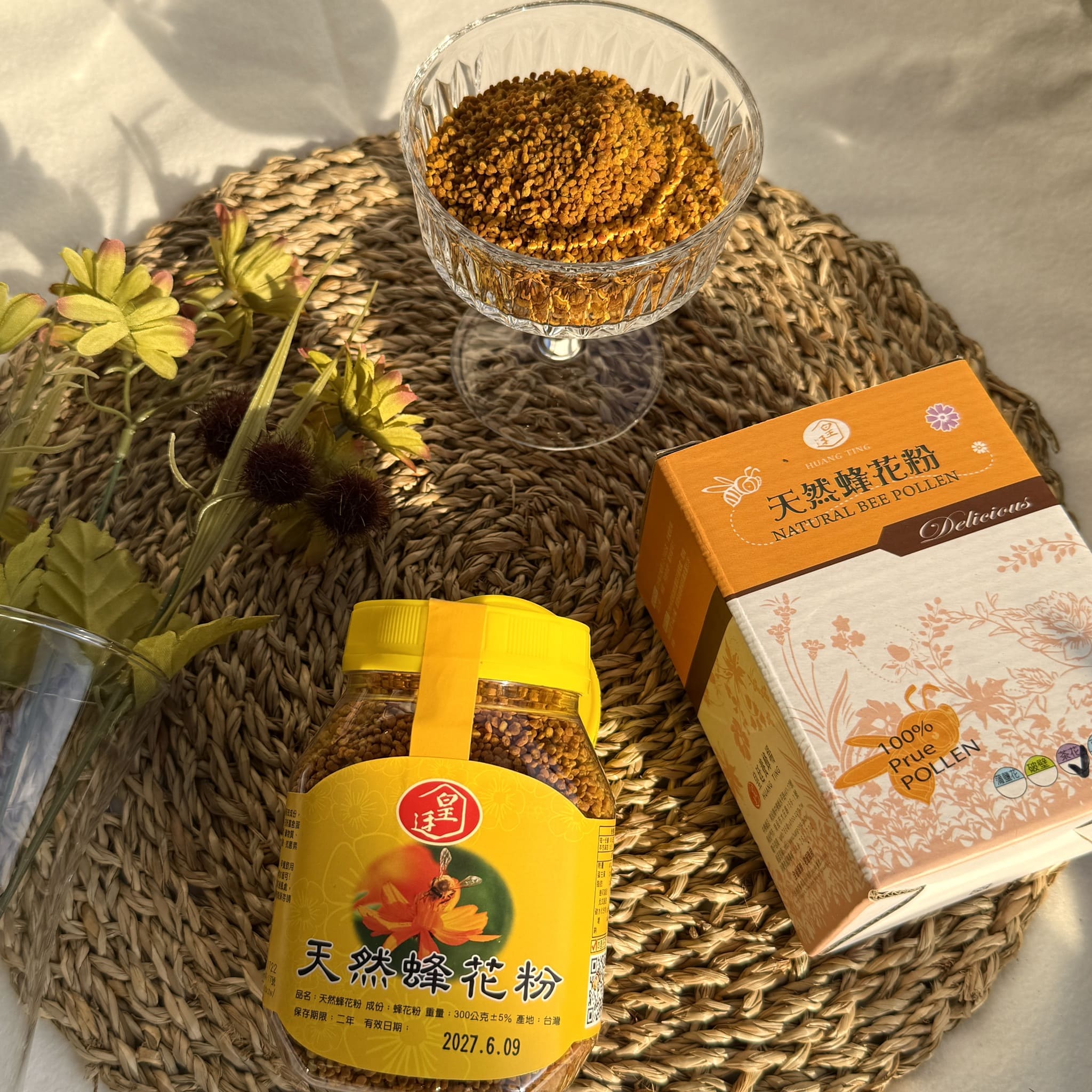 [皇廷] A+級高山茶花蜂花粉300g瓶裝, , large